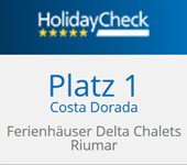 HolidayCheck Costa Dorada Platz 1  Delta Chalets